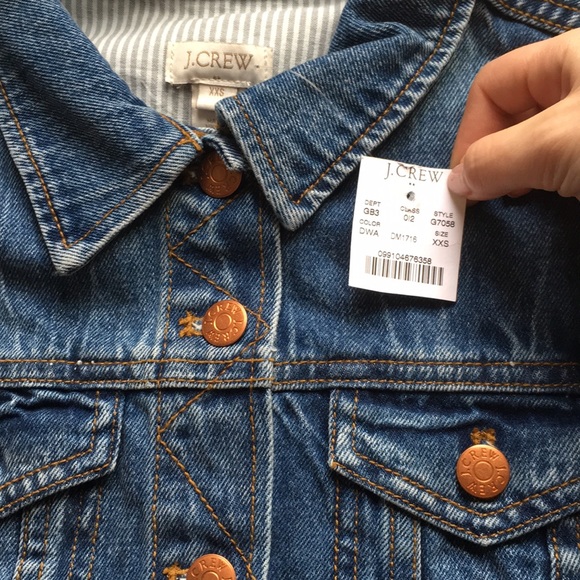 NWT JCrew Jean Jacket - Picture 3 of 8